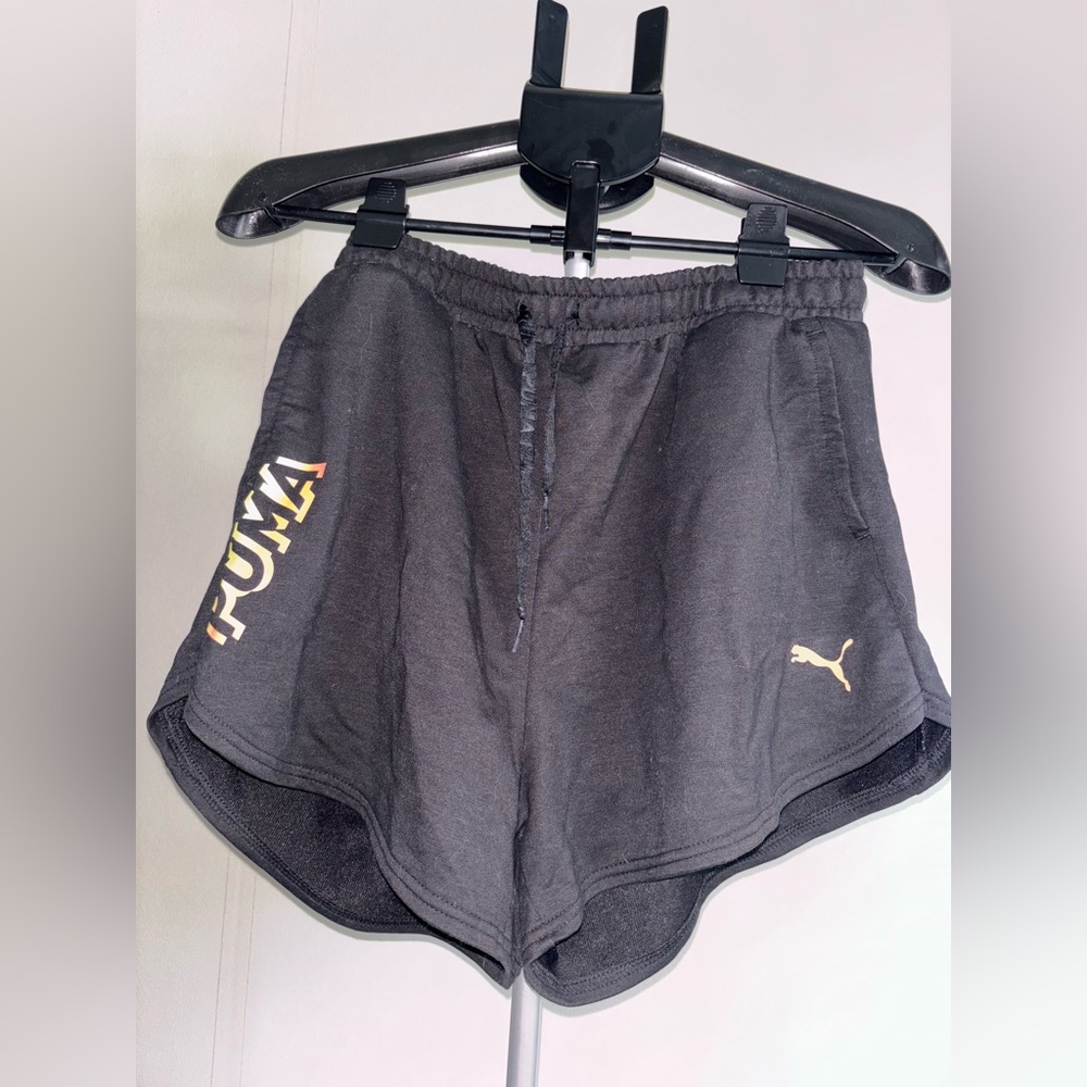 Puma Women's Black Athletic Shorts